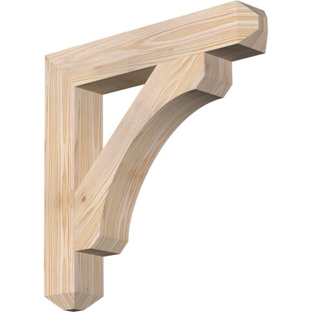 Legacy Craftsman Smooth Bracket, Douglas Fir, 3 1/2W X 22D X 22H